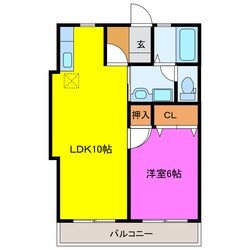 フォンテーヌの物件間取画像